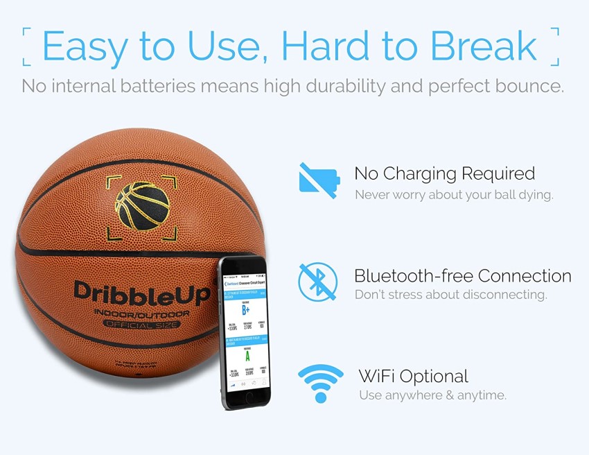 DribbleUp Basketball with Virtual Trainer App